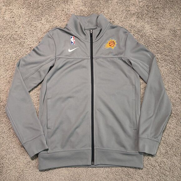 Nike Other - Nike NBA Phoenix Suns Showtime Dri-FIT Full-Zip Warmup Jacket Grey Mens Small